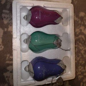 The Bradford Exchange Vibrant Holiday Ornament Trio